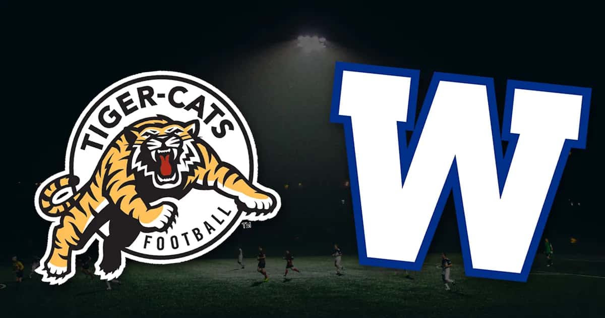 Hamilton Tiger-Cats vs Winnipeg Blue Bombers prediction cover for CFL on July 5, 2026 Hamilton Tiger-Cats vs Winnipeg Blue Bombers prediction cover for CFL on July 5, 2026